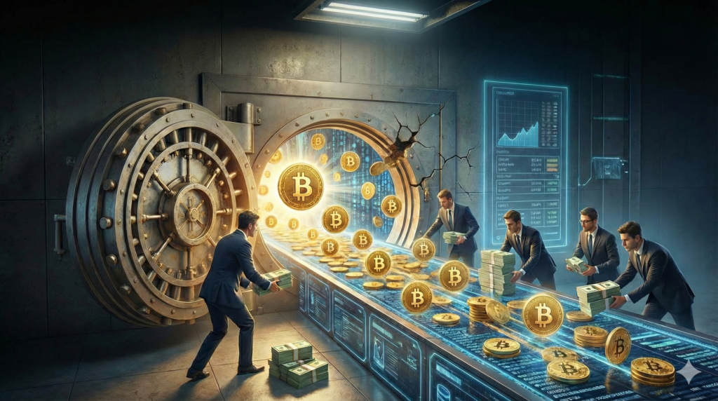 Bitcoin como reserva de valor: Por que as empresas estão migrando parte do caixa para o ativo?